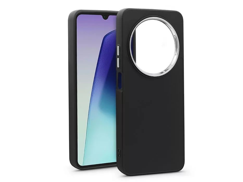 Haffner HF344350 Xiaomi Redmi 14C Frame fekete szilikon tok