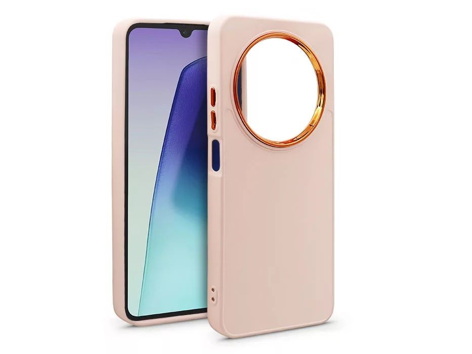 Haffner HF344367 Xiaomi Redmi 14C Frame rózsaszín szilikon tok