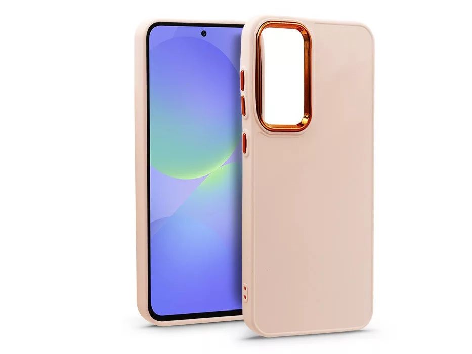 Haffner HF354472 Samsung SM-A366 Galaxy A36 5G Frame pink szilikon tok
