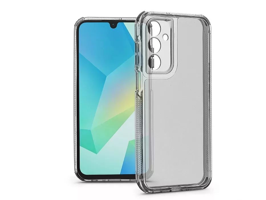 Haffner HF358623 Samsung SM-A566 Galaxy A56 5G Matrix Clear kameravédős átlátszó szilikon tok