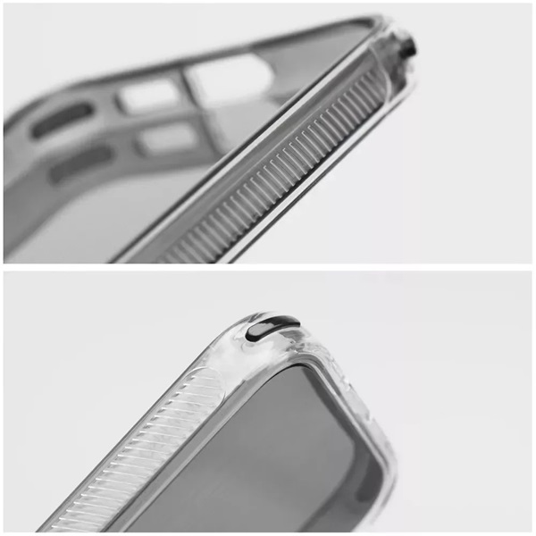 Haffner HF370618 Xiaomi Redmi Note 14 4G/Note 14 5G Matrix Clear kameravédős átlátszó szilikon tok