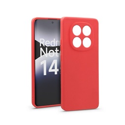 Haffner HF373435 Xiaomi Redmi Note 14 Pro 5G Soft piros szilikon tok