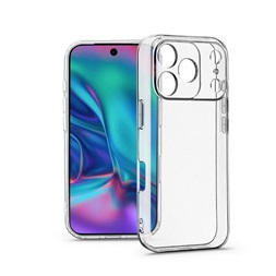 Haffner HF407192 Apple iPhone 17 Pro Max Clear Case kameravédős átlátszó szilikon tok