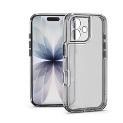 Haffner HF454134 Apple iPhone 17 Matrix Clear kameravédős átlátszó szilikon tok