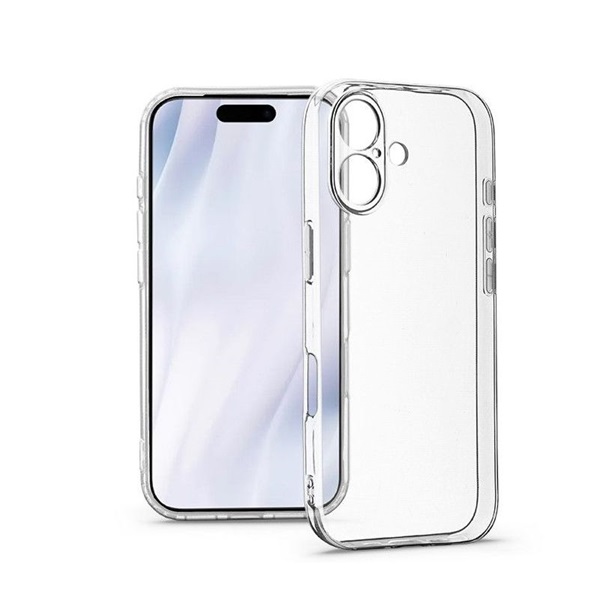 Haffner HF454400 Apple iPhone 17 Clear Case kameravédős átlátszó szilikon tok