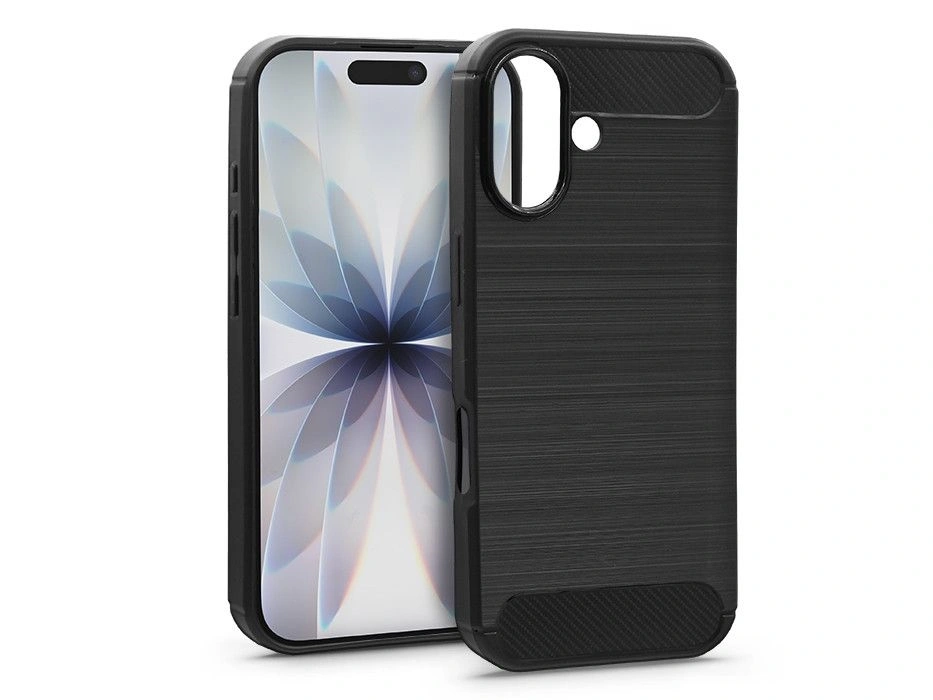 Haffner HF554099 Apple iPhone 17 Carbon szilikon fekete tok