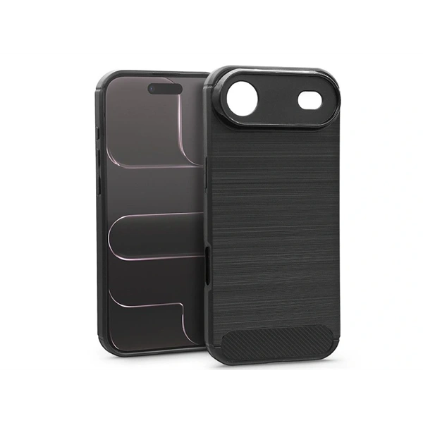Haffner HF554204 Apple iPhone Air Carbon szilikon fekete tok