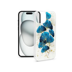 Haffner HF632715 Apple iPhone 15 Gold Glam mintás szilikon hátlap