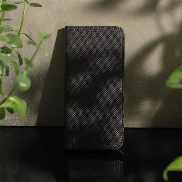 Haffner HF944634 Xiaomi Redmi Note 14 4G/Note 14 5G S-Book fekete oldalra nyíló tok