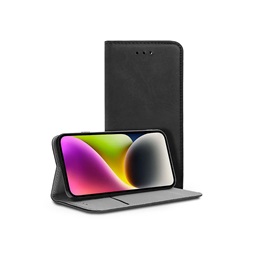 Haffner PT-6611 A136U Galaxy A13 5G/Galaxy A04s fekete műbőr oldalra nyíló tok