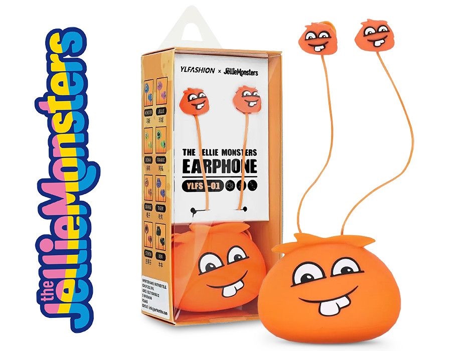 Haffner PT-6636 Jellie Monsters narancs fülhallgató