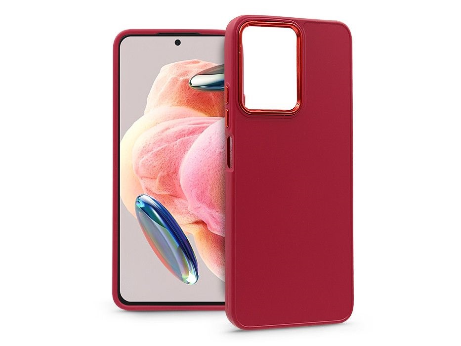Haffner PT-6705 Xiaomi Redmi Note 12 4G magenta szilikon hátlap