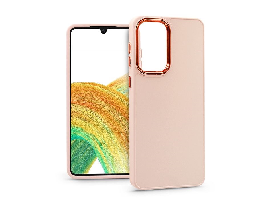Haffner PT-6714 A336B Galaxy A33 5G pink szilikon hátlap