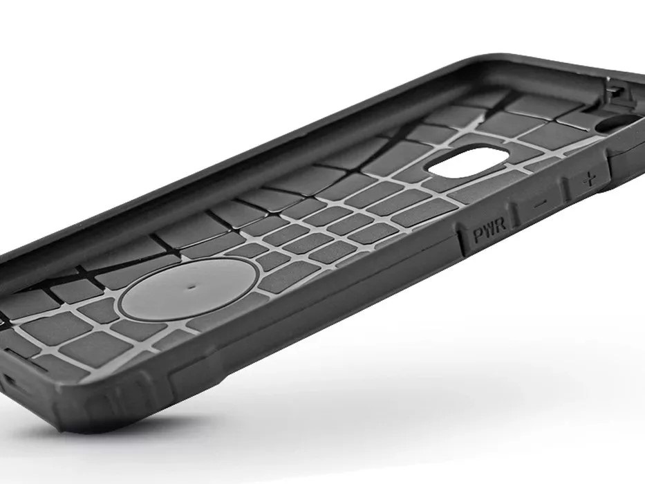 Haffner PT-6855 Apple iPhone 15 Pro Armor fekete ütésálló hátlap