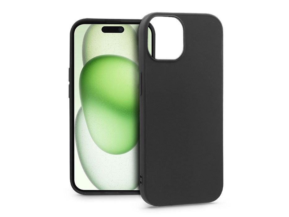 Haffner PT-6870 Apple iPhone 15 Plus Matt fekete hátlap