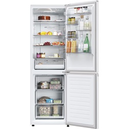 Haier EHD3PWDNPW18 fehér, alulfagyasztós, Hűtő:235L, Fagyasztó:117L, Total No frost hűtőszekrény