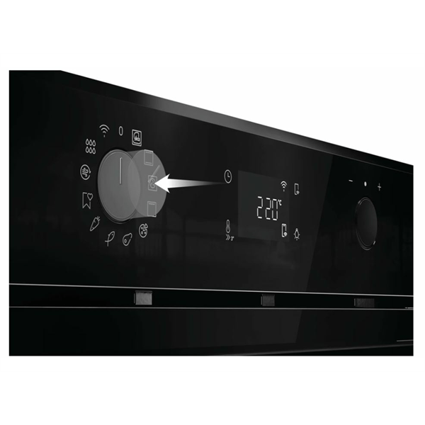 Haier H6 ID23B4HTB fekete beépíthető sütő