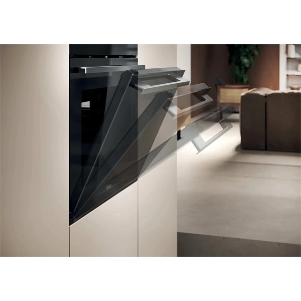 Haier H6 ID25G3YTX inox, beépíthető, sütőtér: 78L, sütő