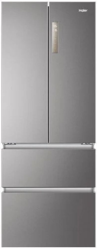 Haier HB17FPAAA inox, négyajtós, Hűtő:306L, Fagyasztó:140L, Total No frost hűtőszekrény