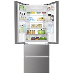 Haier HB17FPAAA inox négyajtós hűtőszekrény