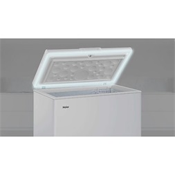 Haier HCE100E fehér, Fagyasztó:97L, fagyasztóláda