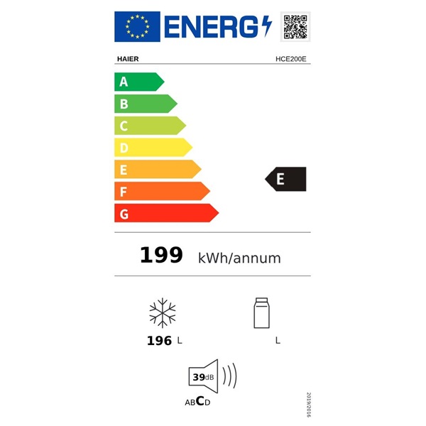 Haier HCE200E fagyasztóláda