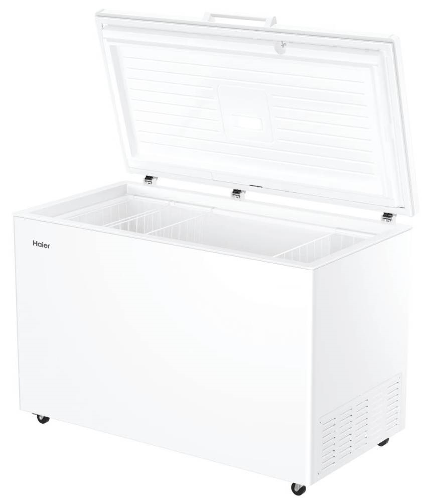 Haier HCE420E fehér, Fagyasztó:418L, fagyasztóláda