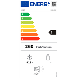 Haier HCE420E fagyasztóláda