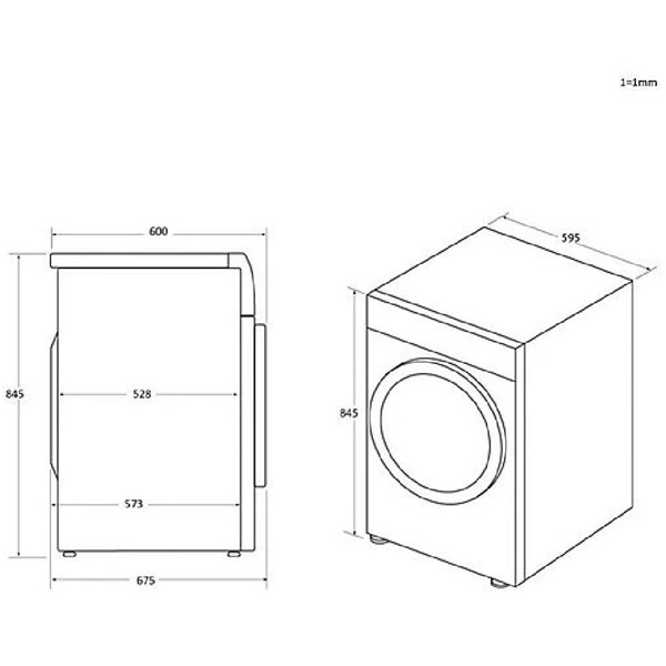 Haier HD100-A2979N-S szárítógép