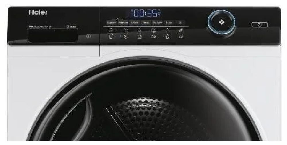 Haier HD80-A2939-S fehér, 8 kg, hőszivattyús, szárítógép