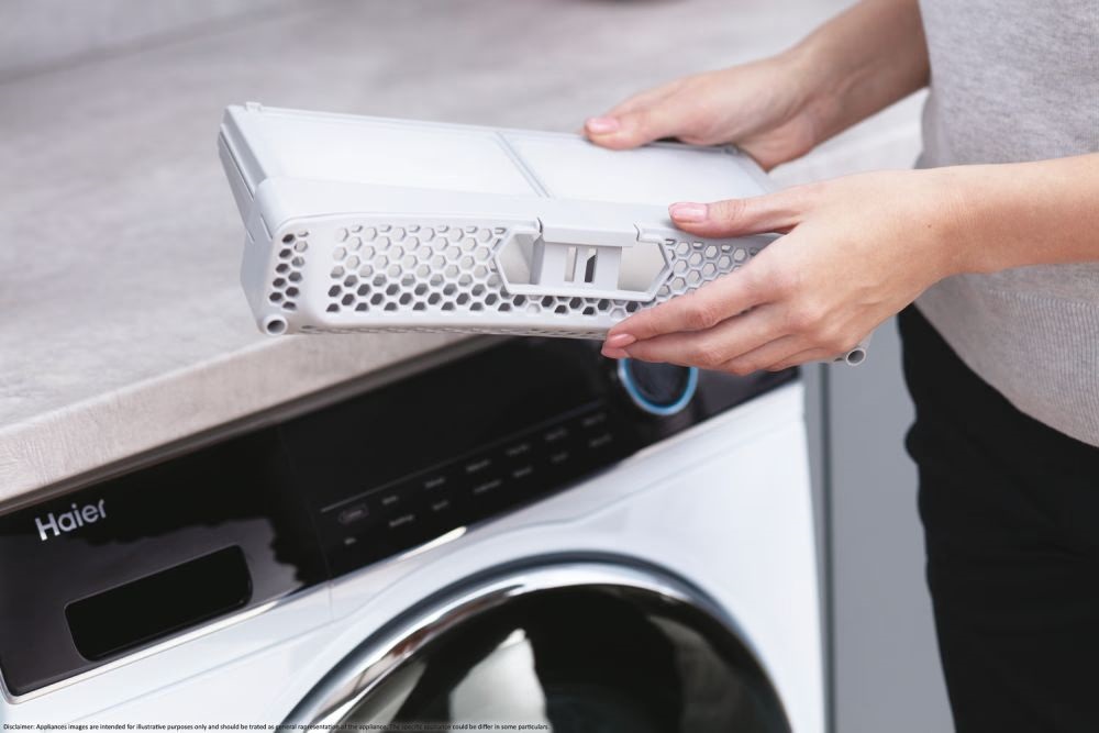 Haier HD80-A3959-S fehér, 8 kg, hőszivattyús, szárítógép