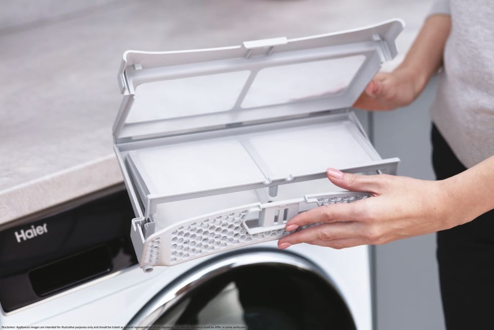 Haier HD80-A3959-S fehér, 8 kg, hőszivattyús, szárítógép