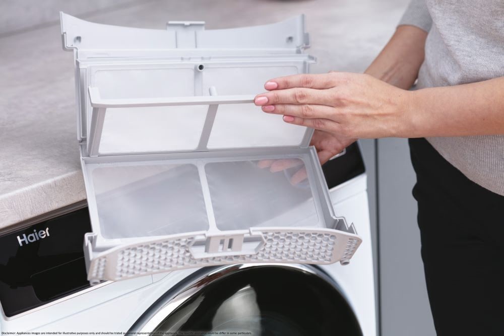 Haier HD80-A3959-S fehér, 8 kg, hőszivattyús, szárítógép