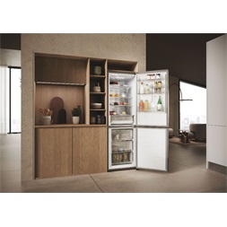 Haier HDPW3618DNPK inox alulfagyasztós hűtőszekrény