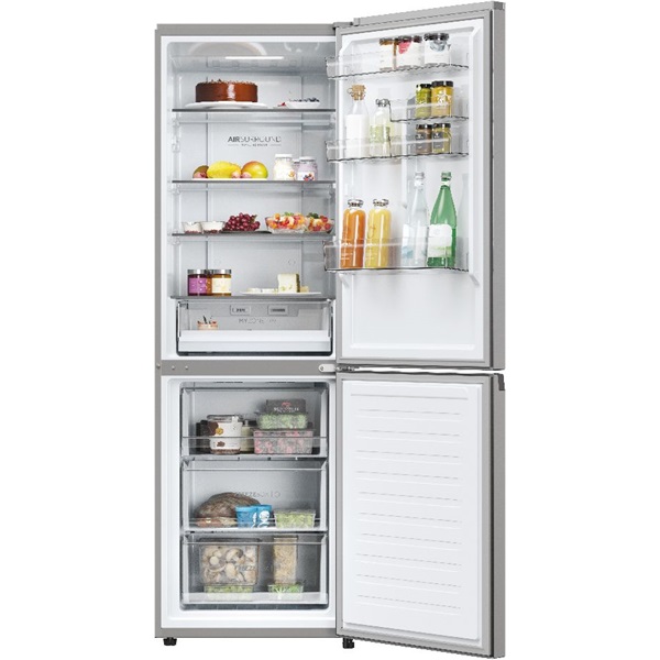 Haier HDPW3618DNPK inox alulfagyasztós hűtőszekrény