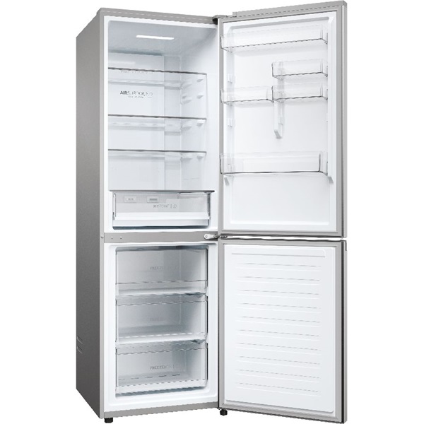Haier HDPW3618DNPK inox alulfagyasztós hűtőszekrény