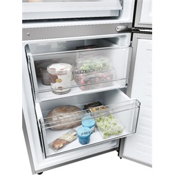 Haier HDPW3618DNPK inox alulfagyasztós hűtőszekrény