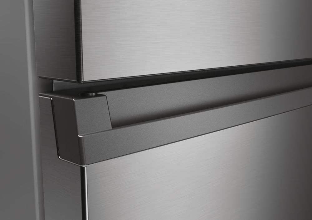 Haier HDPW5620CNPK inox, alulfagyasztós, Hűtő:289L, Fagyasztó:117L, hűtőszekrény