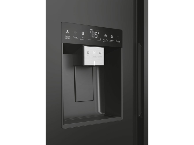 Haier HSW79F18DIPT Side-by-Side, Hűtő:391L, Fagyasztó:210L, Total No frost hűtőszekrény