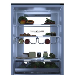 Haier HTW7720ENMB fekete, francia ajtós, alulfagyasztós, Hűtő:343L, Fagyasztó:140L, No frost hűtőszekrény