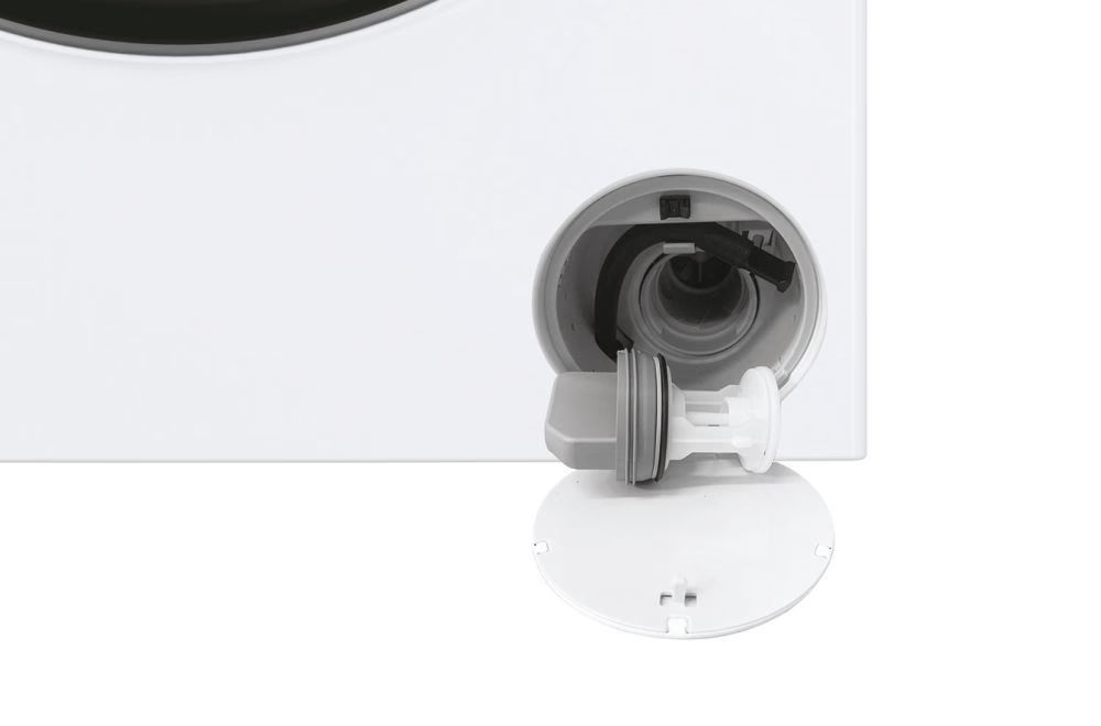 Haier HW50-BP12307-S fehér, elöltöltős, keskeny, max.1200ford., 5 kg, mosógép