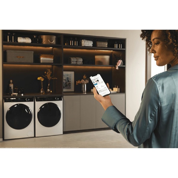Haier HW80-B14959TU1-S elöltöltős mosógép