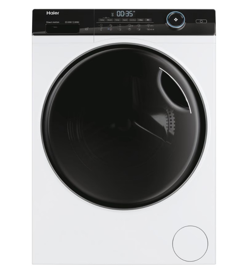 Haier HW80-B14959TU1-S fehér, elöltöltős, max.1400ford., 8 kg, mosógép
