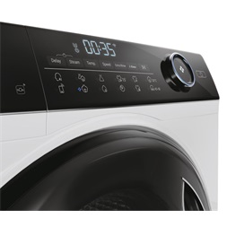 Haier HW80-B14959U1-S fehér, elöltöltős, max.1400ford., 8 kg, mosógép