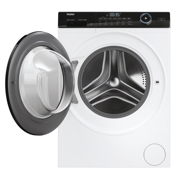 Haier HW80-B14959U1-S fehér, elöltöltős, max.1400ford., 8 kg, mosógép