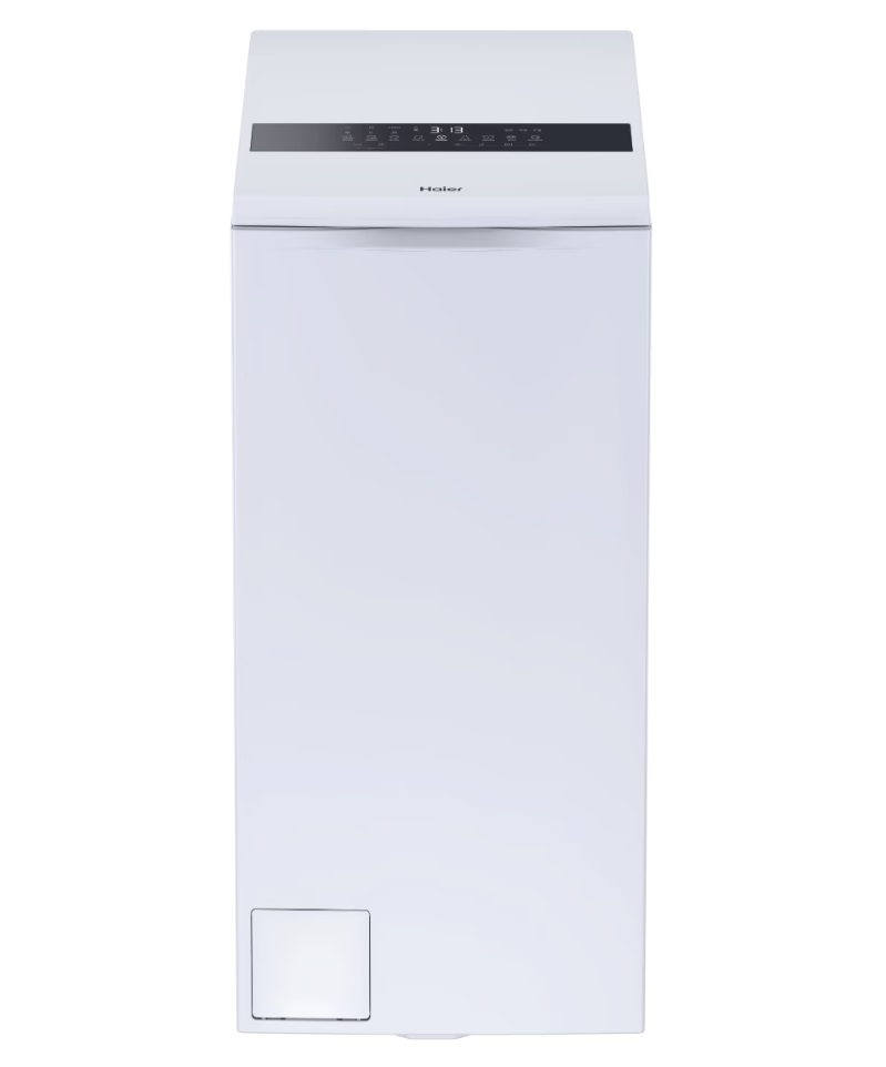 Haier HW90-BPD13386U-S fehér, felültöltős, max.1300ford., 9 kg, mosógép