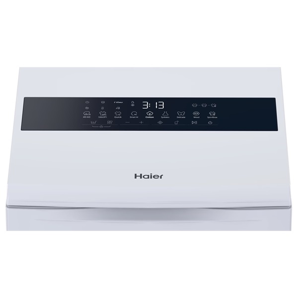 Haier HW90-BPD13386U-S fehér, felültöltős, max.1300ford., 9 kg, mosógép