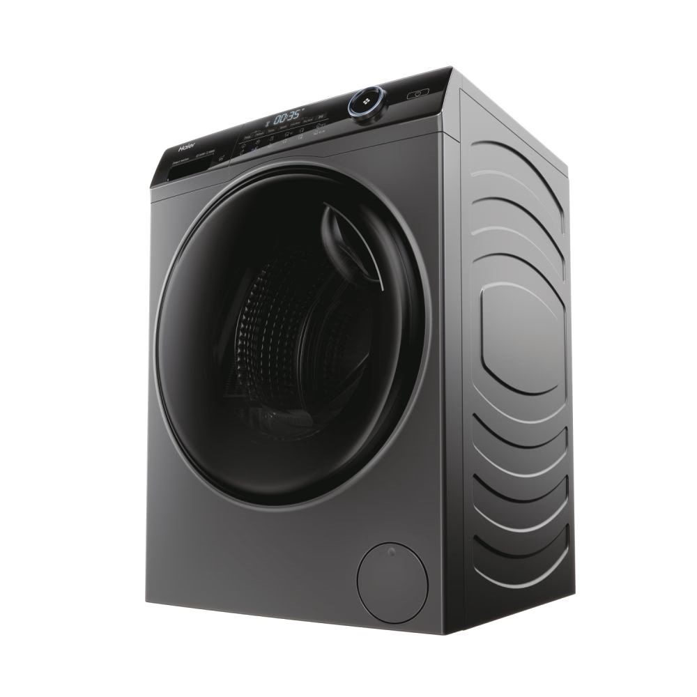 Haier HWD80-B14959S8U1-S antracit, elöltöltős, max.1400ford., 8 kg/5 kg, mosó-szárítógép