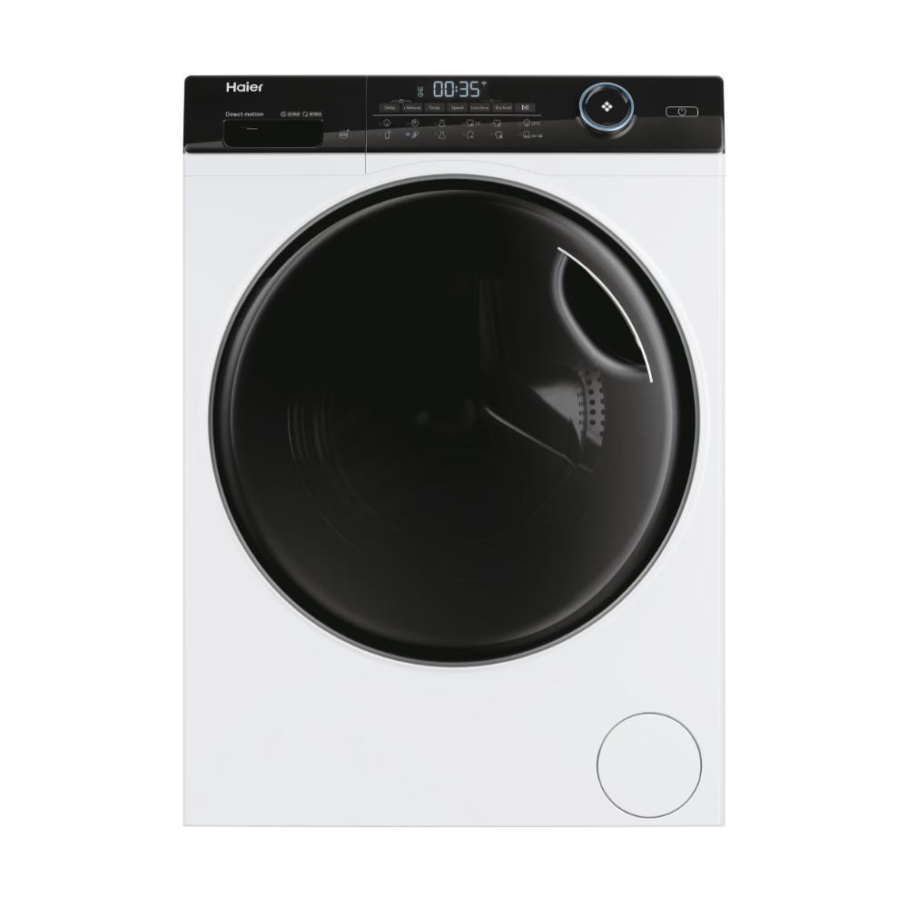 Haier HWD80-B14959U1-S fehér, elöltöltős, max.1400ford., 8 kg/5 kg, mosó-szárítógép