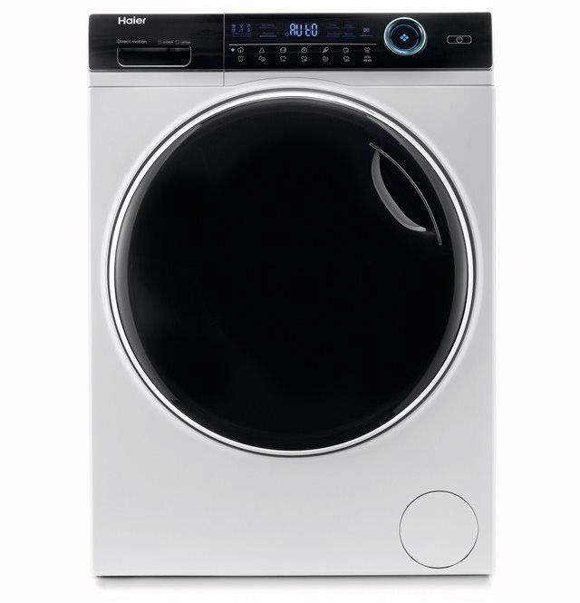 Haier HWD80-B14979-S fehér, elöltöltős, max.1400ford., 8 kg/5 kg, mosó-szárítógép